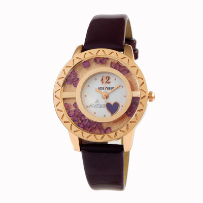 

A Avon Copper Color Purple Strap Stylish Watch - For Girls