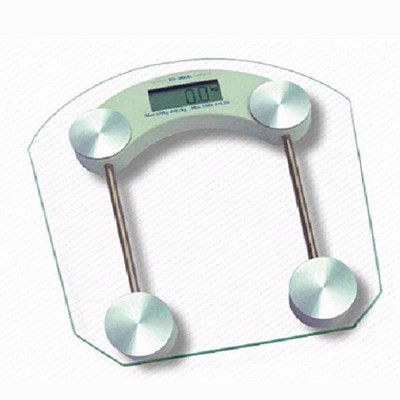 

AmtiQ ÃÂÃÂ¢ÃÂÃÂÃÂÃÂ¢Personal Health Bathroom 8MM Square Transparent Glass Step-on Activation Digital Weight Machiine Weighing Scale (White) Weighing Scale(Transparent)