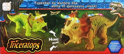 

TEENA EXPORTS AND IMPORTS TEENA EXPORTS & IMPORTS Prehistoric Moving Dinosaur Toy With Light And Sound(Multicolor)