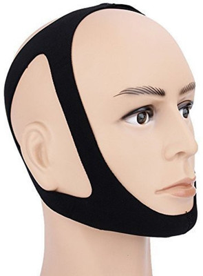 

AlexVyan New Special Quality Premium Black Anti Snore Chin Strap - Best Health Care Stop Snoring Chin Strap, Sleep Now Snore Solutions Device - Snore Stopper Relief Guard - Sleep Aid Jaw Strap Reduces Snoring - Allows a Restful Night's Sleep - Comfortably