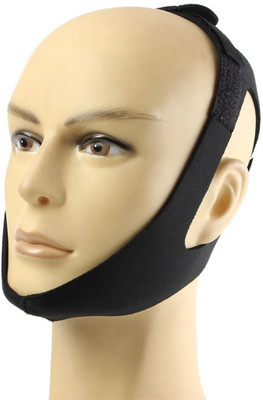 

AVB Special Quality Premium Black Anti Snore Chin Strap - Best Health Care Stop Snoring Chin Strap, Sleep Now Snore Solutions Device - Snore Stopper Relief Guard - Sleep Aid Jaw Strap Reduces Snoring - Allows a Restful Night's Sleep - Comfortably Prevents