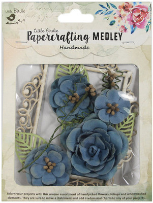 

LITTLE BIRDIE Paper Crafting Flower Kit - Brynony