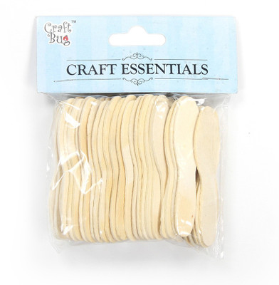 

Craft Bug Ice Cream Sticks/ Popsicle Sticks / Lolly Stick - Yellow