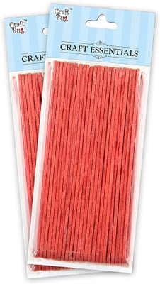 

Craft Bug Popsicle Stick / Lolly Stick / Craft Stick - Red