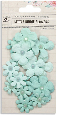 

LITTLE BIRDIE Handmade Paper Flowers -Tie Dye Pearl Gypsies Celesta