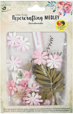 

LITTLE BIRDIE Paper Crafting Flower Kit- Liliana