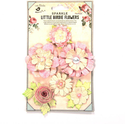 LITTLE BIRDIE Handmade Paper Flowers - Argyle carnation