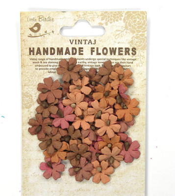 

LITTLE BIRDIE Rustic Mini Paper Daisies - Blush