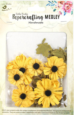 

LITTLE BIRDIE Paper Crafting Flower Kit - Adel