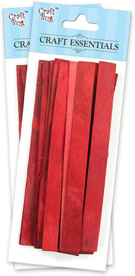 

Craft Bug Popsicle Stick / Lolly Stick / Craft Stick - Red