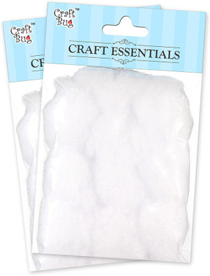 

Craft Bug Jumbo Pompom 5 cm - White