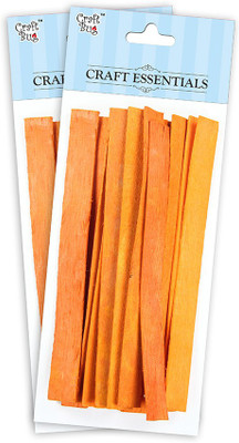 

Craft Bug Popsicle Stick / Lolly Stick / Craft Stick - Orange