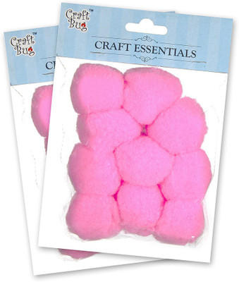 

Craft Bug Jumbo Pompom 5 cm- Pink