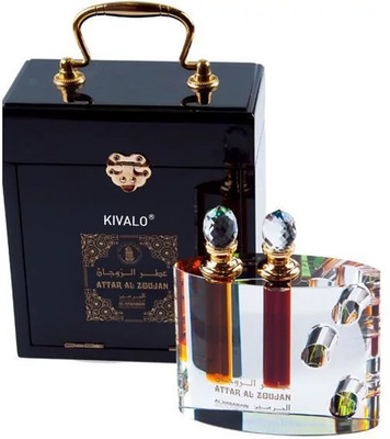 

Kivalo Pure Original Attar Al Zoujan Fragrance Perfume Oil (Attar) with agarwood (oud), amber - 24 ml Floral Attar(Oud (agarwood))