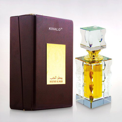 

Kivalo Pure Original Matar Al Hub Fragrance Perfume Oil (Attar) with Musk, Agar wood, Amber - 12 ml Floral Attar(Oud (agarwood))