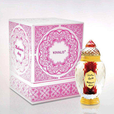 

Kivalo Pure Original Mukhamria Ateeq Fragrance Perfume Oil (Attar) with White Musk, Amber, Agarwood - 12 ml Floral Attar(Oud (agarwood))