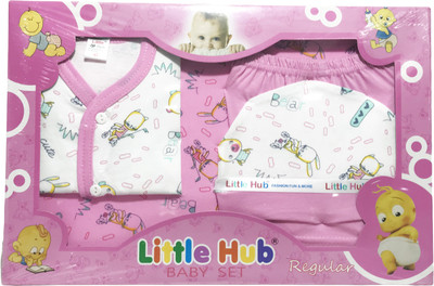 

Aashna Little Hub 4 Pcs Gift Set - Pink(Yellow)