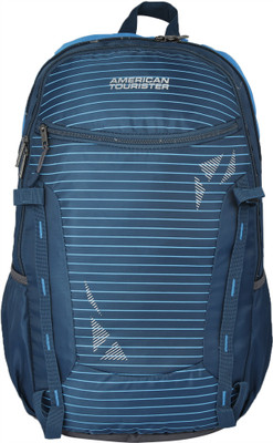 

American Tourister Mambo 02 37 L Backpack(Blue, White), Navy