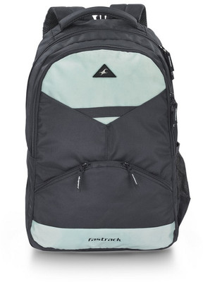 Fastrack A0709NBK01 24 L Backpack(Black, Grey)