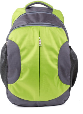 

TT Bags premium Backpack(Green, Grey, 6 L)