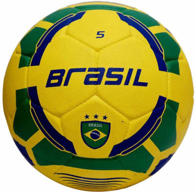 

Vector X "Brasil" Moulded Football - Size: 5(Pack of 1, Yellow, Green)