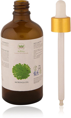 

Kshrey Ayurveda Export Quality Moringa Oil - Natural Moisturizer for Face, Skin, Hair, Stretch Marks, Scars & Wrinkles at Wholesale Price(50 ml)