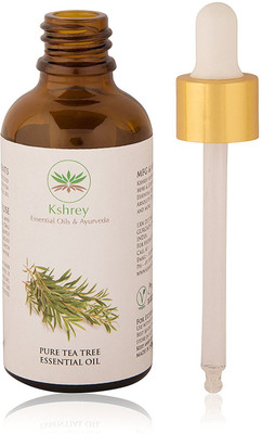 

Kshrey Ayurveda Export Quality TeaTree Oil (100% PURE & NATURAL) Perfect for Aromatherapy, Relaxation, Skin Therapy & More at WholeSale Price(100 ml)