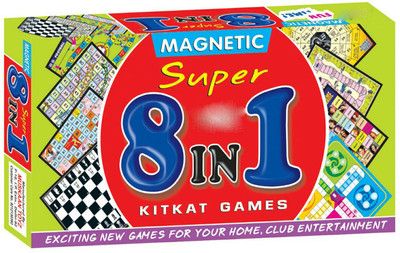 

Grab Offers New Games Special Style Magnetic 8 in 1 Kitkat Game Family Board Games For Kids. Board Game