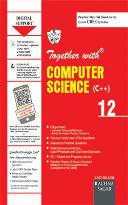 Together with Cbse Practice Material Chapterwise for Class 12 Computer Science C++ for 2019 Examination(English, Paperback, Sahoo Reeta) Together with Cbse Practice Material Chapterwise for Class 12 Computer Science C++ for 2019 Examination(English, Paperback, Sahoo Reeta)