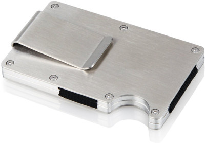 

House of Quirk 15 Card Holder(Set of 1, Silver)