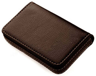 

Tootpado 20 Card Holder(Set of 1, Brown)