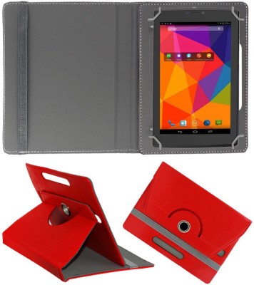 ACM Flip Cover for Micromax Canvas Tab P480(Red, Cases with Holder, Pack of: 1)
