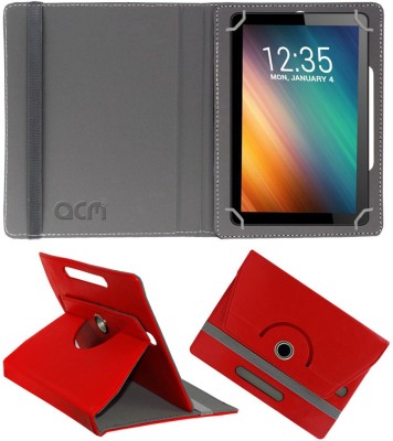ACM Flip Cover for Celkon 4g Tab 7(Red, Cases with Holder, Pack of: 1)