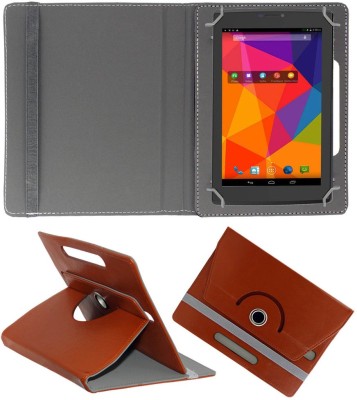 ACM Flip Cover for Micromax Canvas Tab P480(Brown, Cases with Holder, Pack of: 1)