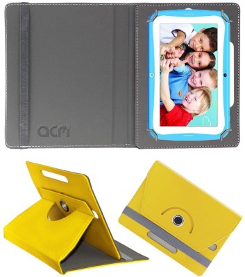ACM Flip Cover for Mitashi Sky Tab 2(Yellow, Cases with Holder, Pack of: 1)