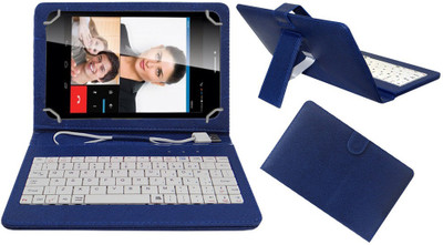 ACM Keyboard Case for Iball 6095 D20(Blue, Cases with Holder, Pack of: 1)