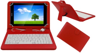 ACM Keyboard Case for Iball Slide 6351 Q40i(Red, Cases with Holder, Pack of: 1)