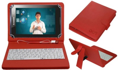 ACM Keyboard Case for Byju's Gre Preparation Tab 7 inch(Red, Cases with Holder, Pack of: 1)
