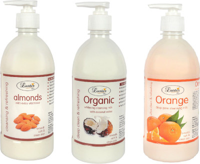 

Luster Almonds + Organic + Orange Cleansing Milk(1500 ml)