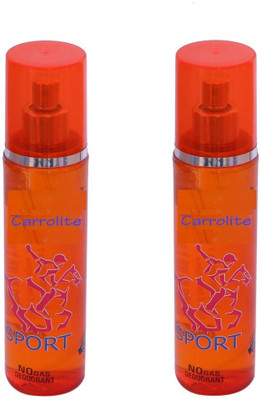 

Carrolite Set of 2 Sport Deodorant Body Spray for Men & Women (Deodorant-24) Body Spray - For Men & Women(280 ml, Pack of 2)