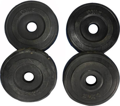 

SERVICES24X7 SERVICES24X7_ 2.5 kg EACH, 4 pcs. PVC Plates for 27 mm ROD Black Weight Plate (10 kg) Black Weight Plate(10 kg)
