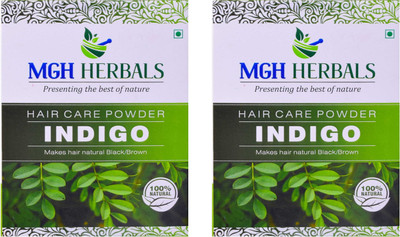 

MGH Herbals Premium Quality Indigo Powder 100gm Pack of 2(200 g)