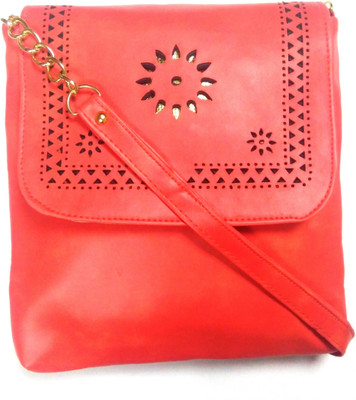 

Shagun Creations Sling Bag(Red)