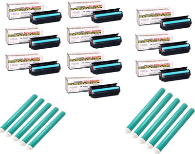 

JK Toners 88A Black Toner Cartridge Compatible for HP LaserJet - P1007, P1008, P1106, P1108, M202, M202n, M202dw, M126nw, M128fn, M128fw, M226dw, M226dn, M1136, M1213nf, M1216nfh, M1218nfs (PACK 10 DRUM 10 CARTRIDGE) Single Color Ink Toner(Black)