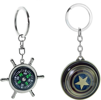 

CONFIDENT Captain America &Compos Key Chain