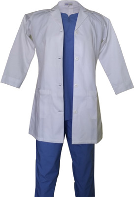 

loyal needs Lab Coat(Cotton Polyester Blend)