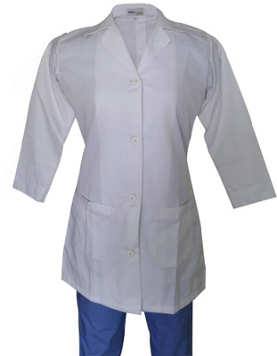 

loyal needs Lab Coat(Cotton Polyester Blend)