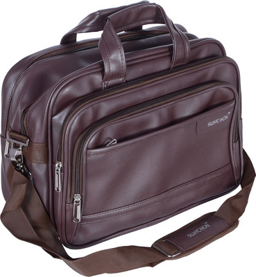KUBER INDUSTRIES 15.6 inch Laptop Case(Brown)