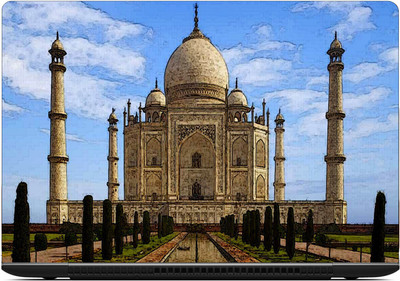 

Gallery 83 ® tajmahal painting laptop skin sticker wallpaer (15 inch x 10 inch) 2263 vinyl Laptop Decal 15.6