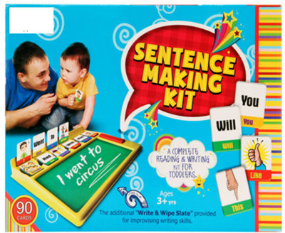 

Grab Offers Sentence Making Kit A Complete Reading And Writing Kit For Toddler Kids.(Multicolor)